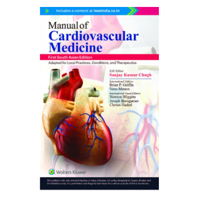 Manual Of Cardiovascular Medicine;1st(South Asia) Edition 2022 By ...